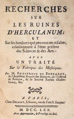 Bild Nr.1: 145-611 Fougeroux de Bondaroy,(A.D.).: (Archäologie)