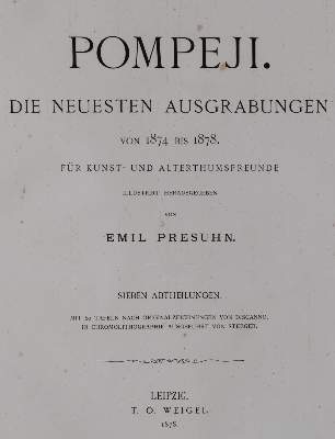 Bild Nr.3: 145-615 Presuhn,E. (Hrsg.).: (Archäologie, Pompeji)