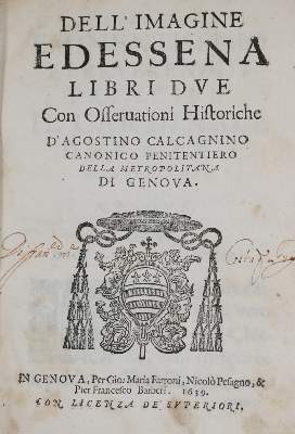Bild Nr.1: 145-62 Calcagnino,A.: (Alte Drucke, Handschriften und Theologie)
