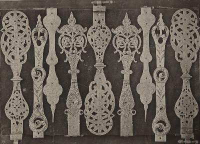 Bild Nr.2: 145-629 Hasselmann,F.: (Architektur, Schmiedekunst)