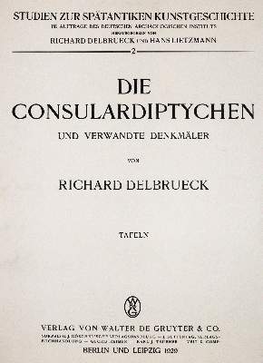 Bild Nr.1: 145-638 Delbrueck,R.: (Kunstwissenschaft)