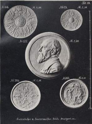 Bild Nr.1: 145-646 Huttenlocher & Sautermeister.: (Gypsabgüsse)