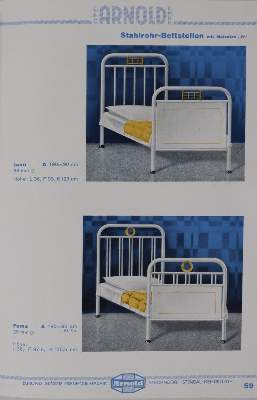 Bild Nr.1: 145-660 Arnold,L. u. C.Arnold.: (Möbel, Stahlmöbel)