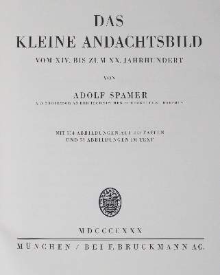 Bild Nr.4: 145-681 Spamer,A.: (Andachtsbild)