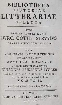 Bild Nr.3: 145-685 Struve,B.G.: (Bibliothek)