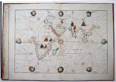 Bild Nr.3: 145-736 Portolan-Atlas: (Faksimile)