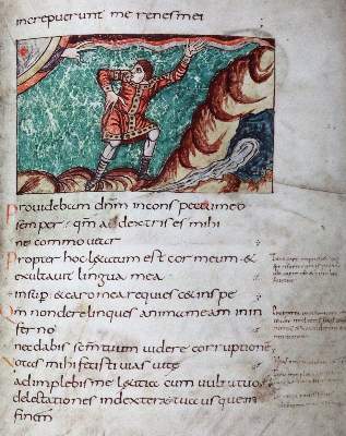 Bild Nr.5: 145-742 Stuttgarter Bilderpsalter, Der.: (Faksimile)
