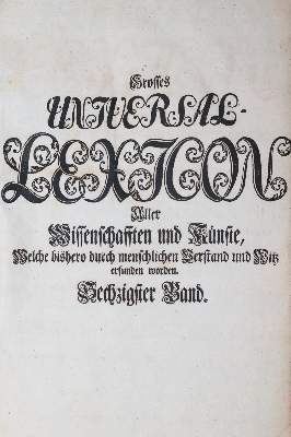 Bild Nr.3: 145-768 Zedler,J.H.: (Lexika - Wörterbücher - Sprachwissenschaften)