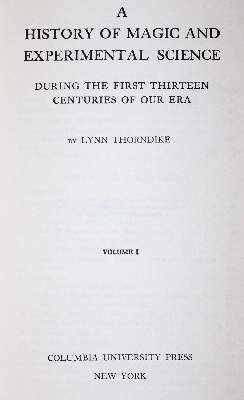Bild Nr.1: 145-779 Thorndike,L.: (Bibliography)