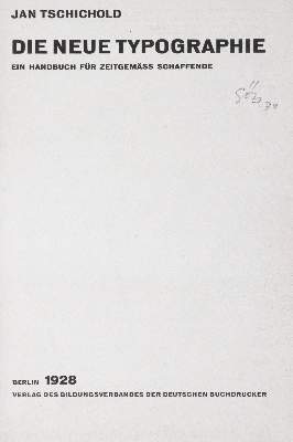 Bild Nr.3: 145-786 Tschichold,J.: (Typographie und Kalligraphie)