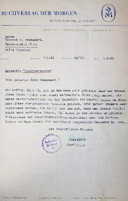 Bild Nr.2: 145-789 Stargaard, Herbert (d.i. H.R.Schnabel).: (Verlagswesen)