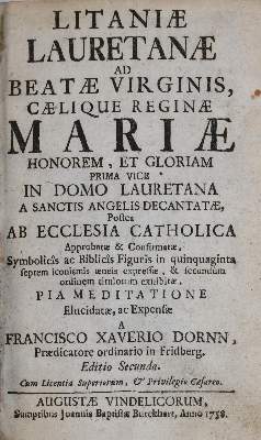 Bild Nr.3: 145-81 Dornn,F.X.: (Alte Drucke, Handschriften und Theologie)