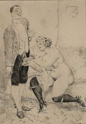 Bild Nr.1: 145-812 (Lossow,H. Pseud.:) Gaston Ferran.: (Erotika - Galantes)