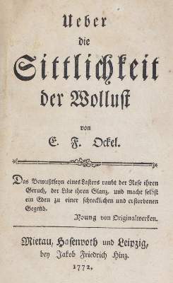 Bild Nr.1: 145-819 Ockel,E.F.: (Erotika - Galantes)
