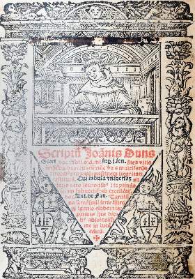 Bild Nr.1: 145-83 Duns Scotus,J.: (Alte Drucke, Handschriften und Theologie)