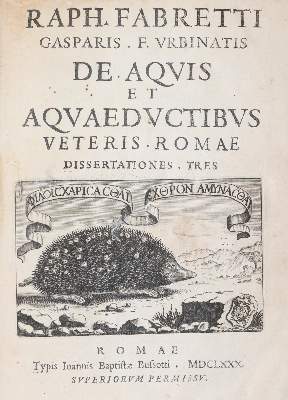 Bild Nr.2: 145-92 Fabretti,R.: (Old and rare books, manuscripts)