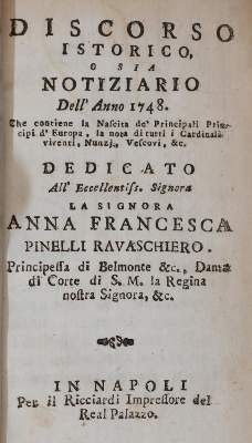 Bild Nr.1: 145-937 (Ricciardi,F.).: (Almanache)