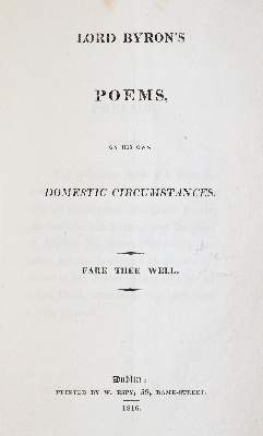 Bild Nr.1: 145-961 Byron,(G.G.N.).: (Literature and illustrated books 19th century)