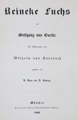 Bild Nr.1: 145-998 Goethe,J.W.v.: (Literature and illustrated books 19th century)